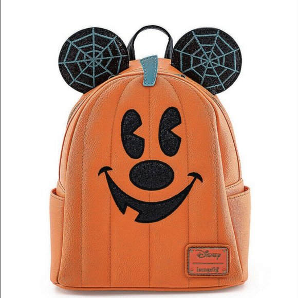 Disney Loungefly MickeyJack-O’-Lantern Backpack